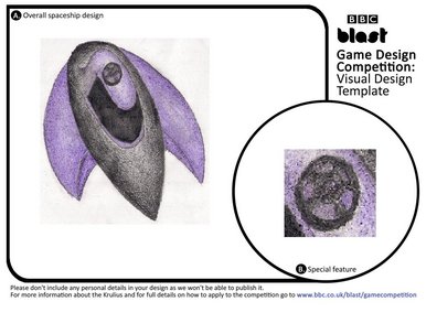 Krulius Spaceship Design