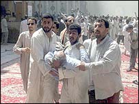 Після вибуху в Наджафі