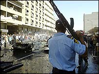 بغداد میں گزشتہ دو ہفتے سے شدید دھماکے جاری ہیں