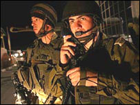 ग़ज़ा पट्टी में इसराइली सैनिक