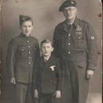 Brother Arnold aged 16(ATC), myself aged 9, and Dad aged 51`(ROC) Brother Arnold aged 16(ATC), myself aged 9, and Dad aged 51`(ROC)