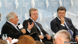 Домінік Стросс-Кан, Петро Порошенко