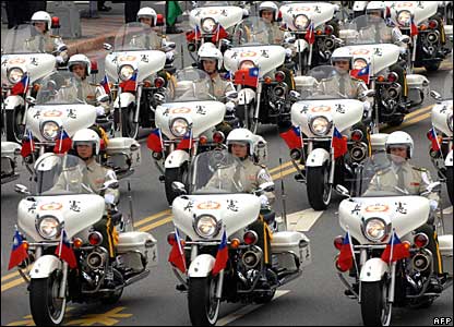 2,000 soldiers show of military material during national day celebrations.