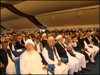 اشتراک کننده های جرگه از هردو کشور