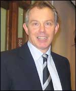 Tony Blair at BBC Radio Gloucestershire