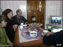 Rus halkı Putin'i dinliyor