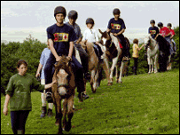 Černobylské děti ve Walesu