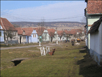 Viscri-Deutschweisskirch, strada principală