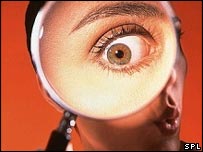 غور سے دیکھنے پر زیادہ دھندلاہٹ