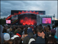 Marilyn Manson on the Main Stage