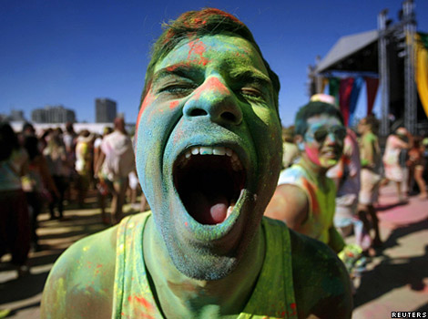 Holi One festival in Cape Town