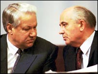 Boris Yeltsin đã có lời hạ thấp Gorbachev sau vụ đảo chính 