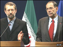 سولانا و لاریجانی، شنبه دیدار می کنند