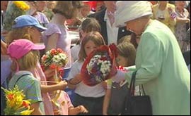 The Queen in Suffolk.