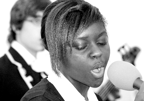 The school band