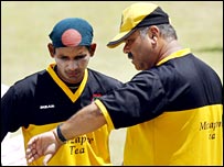 Habibul Bashar and Dav Whatmore