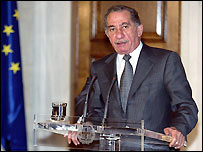 Kıbrıs Rum toplumu lideri Tasos Papadopulos