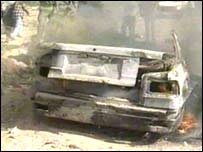 Рештки автомобіля