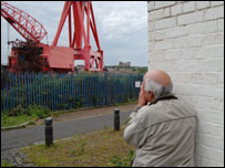 Barry Martin taking a photo