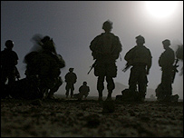 سربازان آمريکايی در هلمند (عکس از آرشيو)