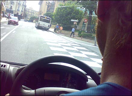 View from Le Bloggernaut on the Monte Carlo street circuit