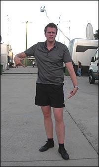 Hmmm, looking ready to tackle the track!