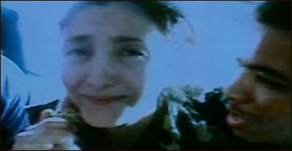 Imagem do vídeo que mostra o momento do resgate dos reféns das Farc