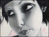 Jamaica St graffiti painted by Brad