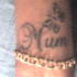 Lauryn shows off her Mum tattoo