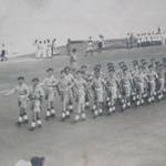 A Victory Parade on VJ Day in Colombo — The men marching
