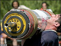 سومين دوره مسابقات قويترين مردان ايران