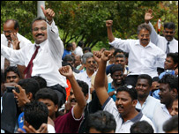 मलेशिया में विरोध प्रदर्शन