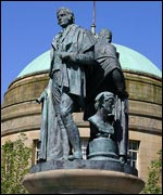 Burns statue, Kilmarnock