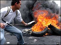 تظاهرات ضد دولتی در کيتو