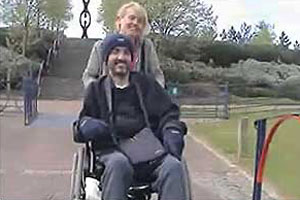 Lesley goes to visit her brother John, who has Motor Neurone Disease - an incurable muscle wasting illness.