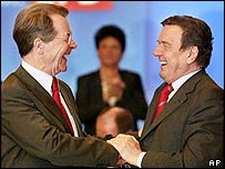 Müntefering ve Schröder