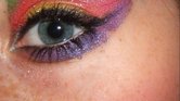 Rainbow eye xD...