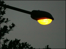 A streetlamp