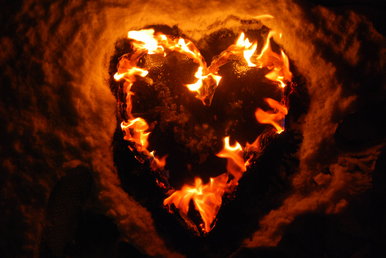 Hearts Burst Into Flame