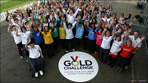 The Gold Challenge launch at Lord's