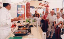 CookeryDemonstration at the Royal Show 