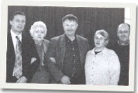 Huw Williams, Doris Jones, W. Gareth Roberts, Nesta W. Roberts a D. Tecwyn Jones
