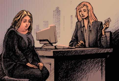 Mina and Lucy - artwork by Daryl Joyce