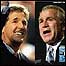 John Kerry e George W. Bush