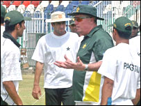  باب وولمر کپتان انضمام الحق کے ساتھ