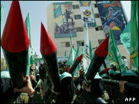 Manifestação do Hamas