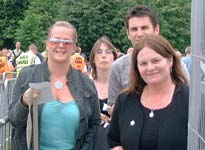 Going through the gates