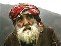 کشمیر میں ایک بزرگ