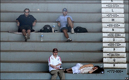 England fans in Mumbai