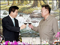 کیم جونگ ایل و روه مو هیون